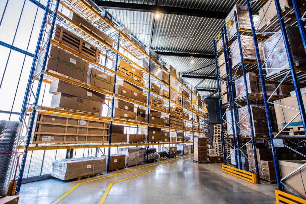 Logistiek magazijn Centercon Groothandel